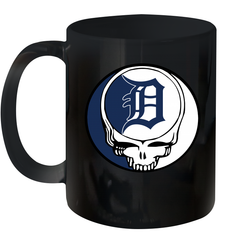 Detroit Tigers Grateful Dead Steal Your Face Baseball Ceramic Mug 11oz