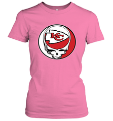 Kansas City Chiefs Grateful Dead Steal Your Face NFL Football Womens T-Shirt Womens T-Shirt - VeigarTee