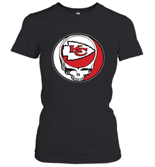 Kansas City Chiefs Grateful Dead Steal Your Face NFL Football Womens T-Shirt Womens T-Shirt - VeigarTee