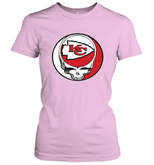 Kansas City Chiefs Grateful Dead Steal Your Face NFL Football Womens T-Shirt Womens T-Shirt - VeigarTee