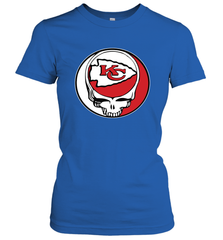 Kansas City Chiefs Grateful Dead Steal Your Face NFL Football Womens T-Shirt Womens T-Shirt - VeigarTee