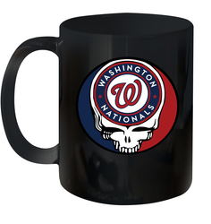 Washington Nationals Grateful Dead Steal Your Face Baseball Ceramic Mug 11oz
