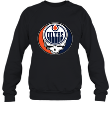 Edmonton Oilers Grateful Dead Steal Your Face Hockey NHL Adult Sweatshirt Adult Sweatshirt - VeigarTee