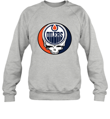 Edmonton Oilers Grateful Dead Steal Your Face Hockey NHL Adult Sweatshirt Adult Sweatshirt - VeigarTee