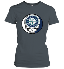 Seattle Mariners Grateful Dead Steal Your Face Baseball Womens T-Shirt Womens T-Shirt - VeigarTee
