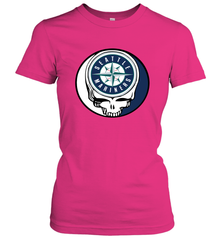 Seattle Mariners Grateful Dead Steal Your Face Baseball Womens T-Shirt Womens T-Shirt - VeigarTee
