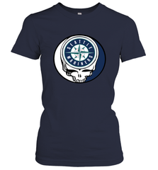 Seattle Mariners Grateful Dead Steal Your Face Baseball Womens T-Shirt Womens T-Shirt - VeigarTee