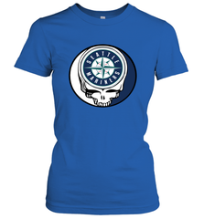 Seattle Mariners Grateful Dead Steal Your Face Baseball Womens T-Shirt Womens T-Shirt - VeigarTee