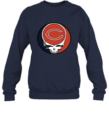 Chicago Bears Grateful Dead Steal Your Face NFL Football Adult Sweatshirt Adult Sweatshirt - VeigarTee