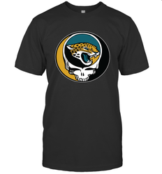 Jacksonville Jaguars Grateful Dead Steal Your Face NFL Football Mens T-Shirt