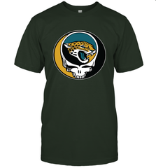 Jacksonville Jaguars Grateful Dead Steal Your Face NFL Football Mens T-Shirt Mens T-Shirt - VeigarTee