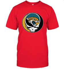 Jacksonville Jaguars Grateful Dead Steal Your Face NFL Football Mens T-Shirt Mens T-Shirt - VeigarTee