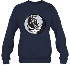 Chicago White Sox Grateful Dead Steal Your Face Baseball Adult Sweatshirt