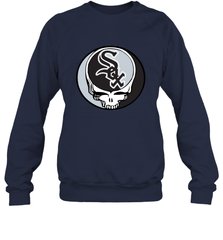 Chicago White Sox Grateful Dead Steal Your Face Baseball Adult Sweatshirt Adult Sweatshirt - VeigarTee