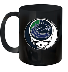 Vancouver Canucks Grateful Dead Steal Your Face Hockey NHL Ceramic Mug 11oz