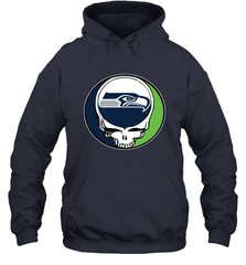 Seattle Seahawks Grateful Dead Steal Your Face NFL Football Adult Hoodie Sweatshirt Adult Hoodie Sweatshirt - VeigarTee