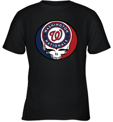 Washington Nationals Grateful Dead Steal Your Face Baseball Youth T-Shirt
