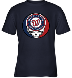 Washington Nationals Grateful Dead Steal Your Face Baseball Youth T-Shirt
