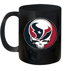 Houston Texans Grateful Dead Steal Your Face NFL Football Ceramic Mug 11oz Ceramic Mug 11oz - VeigarTee