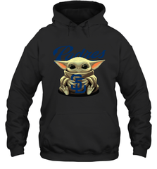 Baby Yoda Hugs Loves The San Diego Padres Baseball Adult Hoodie Sweatshirt Adult Hoodie Sweatshirt - VeigarTee