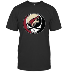 Arizona Coyotes Grateful Dead Steal Your Face Hockey NHL Mens T-Shirt Mens T-Shirt - VeigarTee