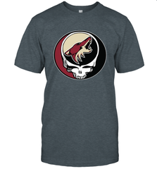 Arizona Coyotes Grateful Dead Steal Your Face Hockey NHL Mens T-Shirt Mens T-Shirt - VeigarTee