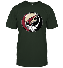 Arizona Coyotes Grateful Dead Steal Your Face Hockey NHL Mens T-Shirt Mens T-Shirt - VeigarTee