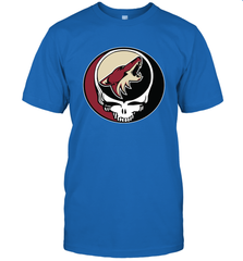 Arizona Coyotes Grateful Dead Steal Your Face Hockey NHL Mens T-Shirt Mens T-Shirt - VeigarTee