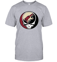 Arizona Coyotes Grateful Dead Steal Your Face Hockey NHL Mens T-Shirt Mens T-Shirt - VeigarTee