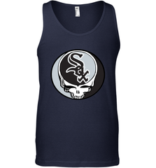 Chicago White Sox Grateful Dead Steal Your Face Baseball Mens Tank Top Mens Tank Top - VeigarTee