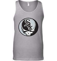 Chicago White Sox Grateful Dead Steal Your Face Baseball Mens Tank Top Mens Tank Top - VeigarTee