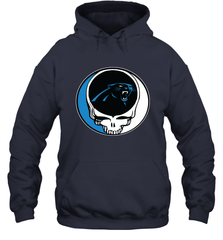 Carolina Panthers Grateful Dead Steal Your Face NFL Football Adult Hoodie Sweatshirt Adult Hoodie Sweatshirt - VeigarTee