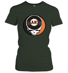 San Francisco Giants Grateful Dead Steal Your Face Baseball Womens T-Shirt Womens T-Shirt - VeigarTee