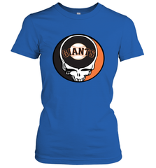 San Francisco Giants Grateful Dead Steal Your Face Baseball Womens T-Shirt Womens T-Shirt - VeigarTee