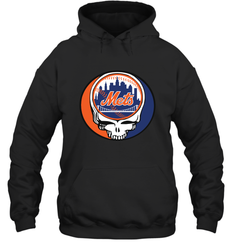 New York Mets Grateful Dead Steal Your Face Baseball Adult Hoodie Sweatshirt
