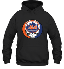 New York Mets Grateful Dead Steal Your Face Baseball Adult Hoodie Sweatshirt Adult Hoodie Sweatshirt - VeigarTee