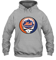New York Mets Grateful Dead Steal Your Face Baseball Adult Hoodie Sweatshirt Adult Hoodie Sweatshirt - VeigarTee