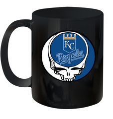 Kansas City Royals Grateful Dead Steal Your Face Baseball Ceramic Mug 11oz Ceramic Mug 11oz - VeigarTee