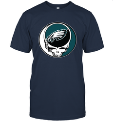 Philadelphia Eagles Grateful Dead Steal Your Face NFL Football Mens T-Shirt