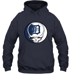 Detroit Tigers Grateful Dead Steal Your Face Baseball Adult Hoodie Sweatshirt