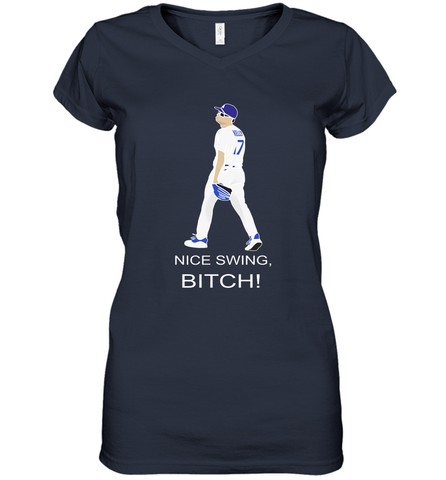 Joe Kelly Nice Swing Bitch Fight Club Womens V-Neck T-Shirt
