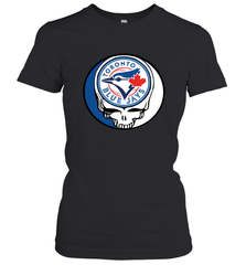 Toronto Blue Jays Grateful Dead Steal Your Face Baseball Womens T-Shirt Womens T-Shirt - VeigarTee