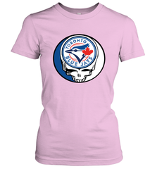 Toronto Blue Jays Grateful Dead Steal Your Face Baseball Womens T-Shirt Womens T-Shirt - VeigarTee