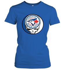 Toronto Blue Jays Grateful Dead Steal Your Face Baseball Womens T-Shirt Womens T-Shirt - VeigarTee