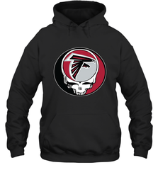 Atlanta Falcons Grateful Dead Steal Your Face NFL Football Adult Hoodie Sweatshirt Adult Hoodie Sweatshirt - VeigarTee