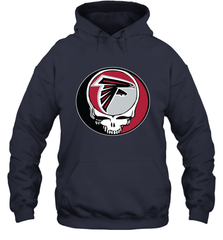 Atlanta Falcons Grateful Dead Steal Your Face NFL Football Adult Hoodie Sweatshirt Adult Hoodie Sweatshirt - VeigarTee