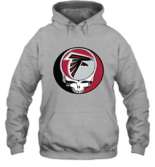 Atlanta Falcons Grateful Dead Steal Your Face NFL Football Adult Hoodie Sweatshirt Adult Hoodie Sweatshirt - VeigarTee