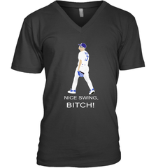 Joe Kelly Nice Swing Bitch Fight Club Mens V-Neck T-Shirt Mens V-Neck T-Shirt - VeigarTee