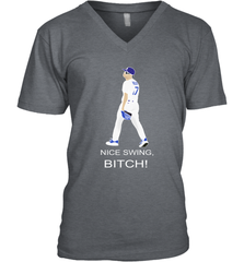 Joe Kelly Nice Swing Bitch Fight Club Mens V-Neck T-Shirt Mens V-Neck T-Shirt - VeigarTee
