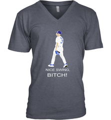 Joe Kelly Nice Swing Bitch Fight Club Mens V-Neck T-Shirt Mens V-Neck T-Shirt - VeigarTee